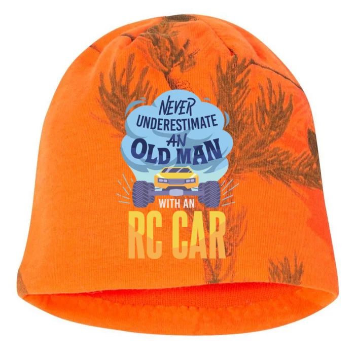 Rc Car Never Underestimate An Old With An Rc Car Gift Kati - Camo Knit Beanie