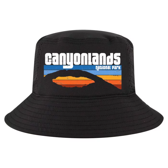 Retro Canyonlands National Park Moab Utah Vacation Cool Comfort Performance Bucket Hat