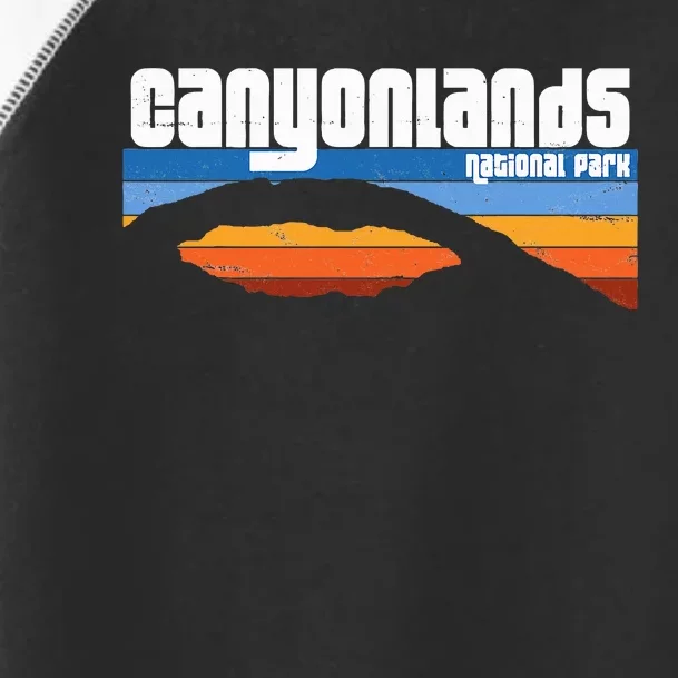 Retro Canyonlands National Park Moab Utah Vacation Toddler Fine Jersey T-Shirt