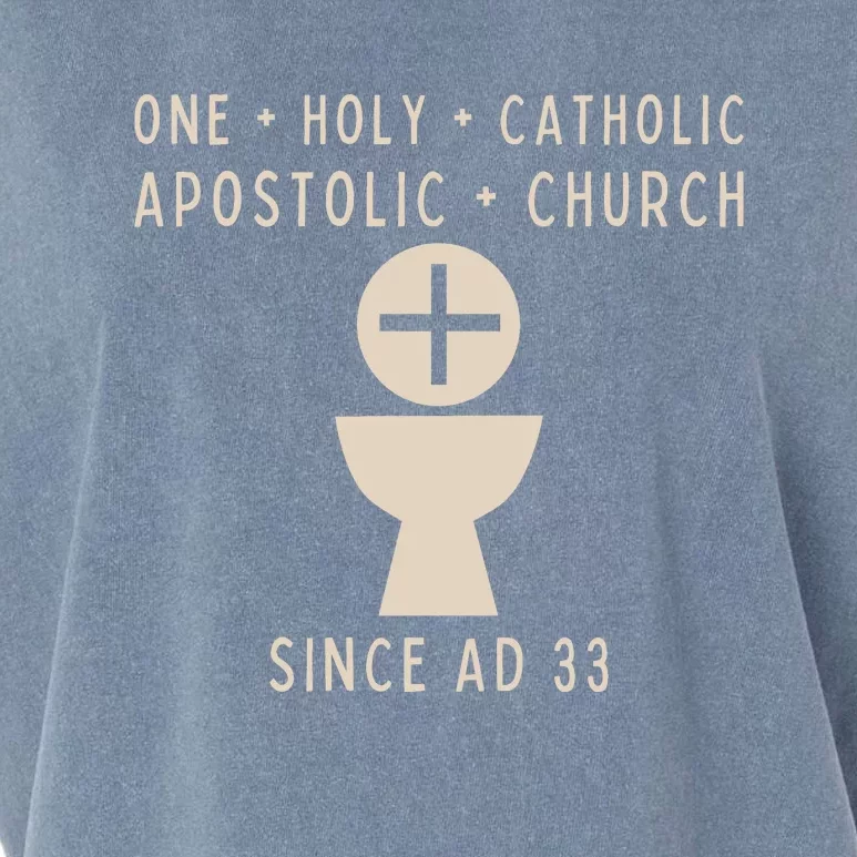 Roman Catholic One Holy Catholic Apostolic Church Garment-Dyed Women's Muscle Tee