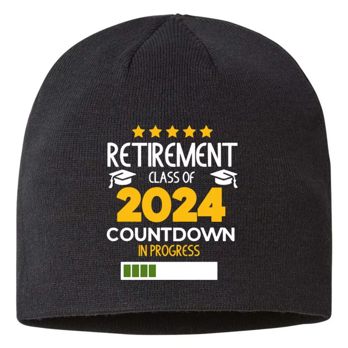 Retirement Class Of 2024 8 1/2in Sustainable Knit Beanie