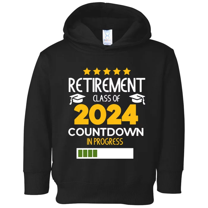 Retirement Class Of 2024 Toddler Hoodie