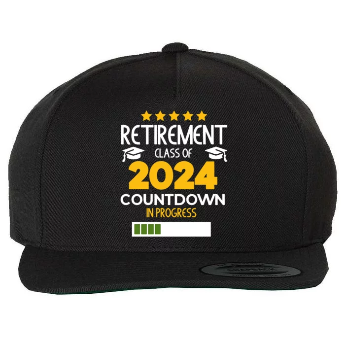 Retirement Class Of 2024 Wool Snapback Cap