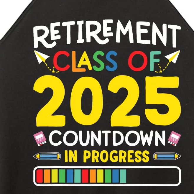 Retirement Class Of 2025 Countdown In Progress Teacher Gift Women’s Perfect Tri Rocker Tank