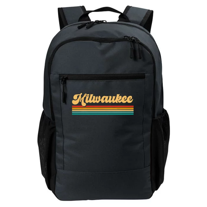 Retro City Of Milwaukee Daily Commute Backpack