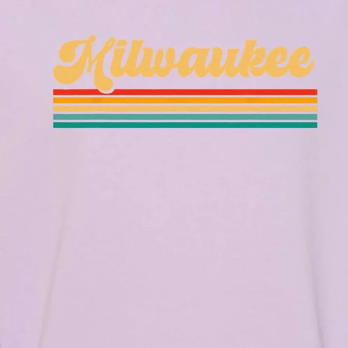 Retro City Of Milwaukee Garment-Dyed Sweatshirt