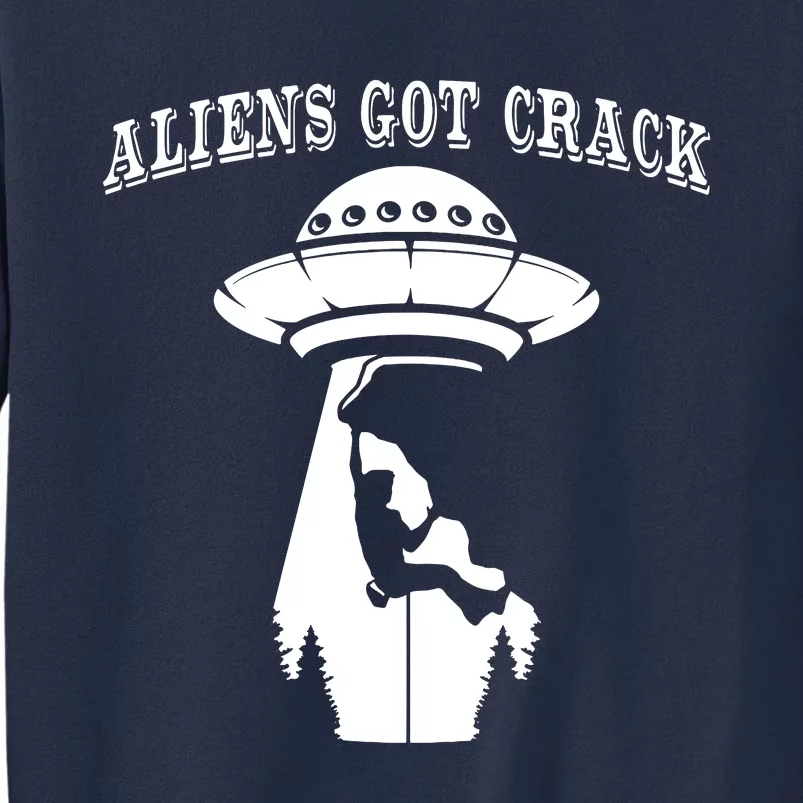 Rock Climbing Outdoors Sport Space Aliens Sweatshirt