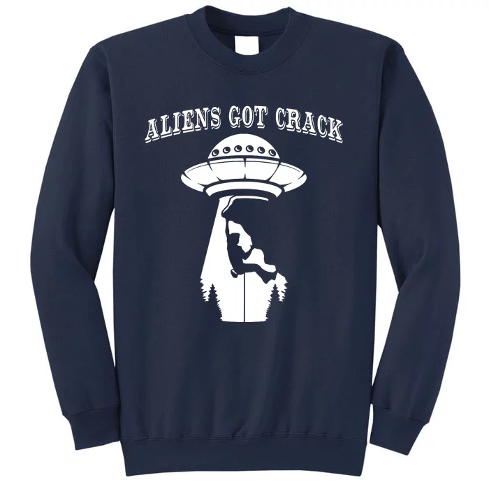 Rock Climbing Outdoors Sport Space Aliens Sweatshirt