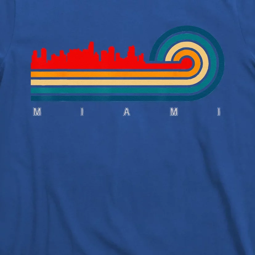 Retro City Of Miami Florida T-Shirt