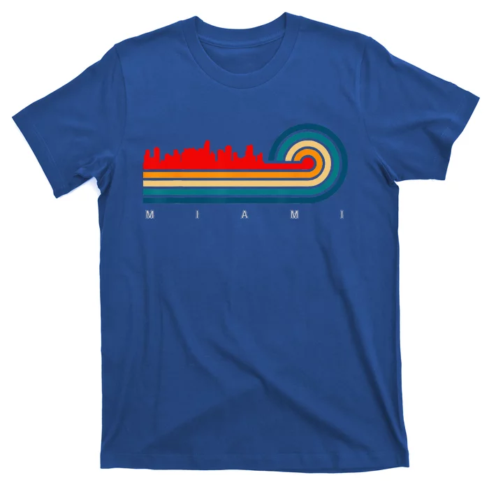 Retro City Of Miami Florida T-Shirt