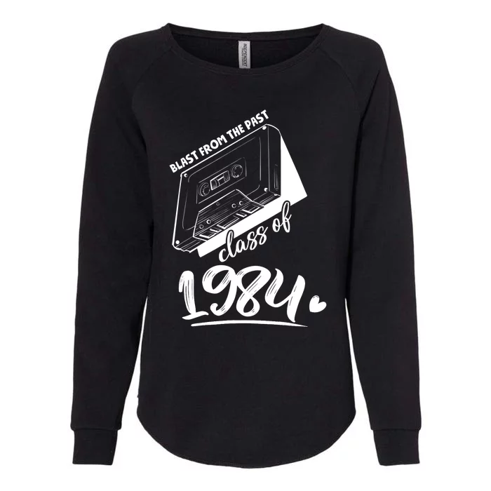 Reunion Class of 1984 School Graduation Blast From The Past Womens California Wash Sweatshirt