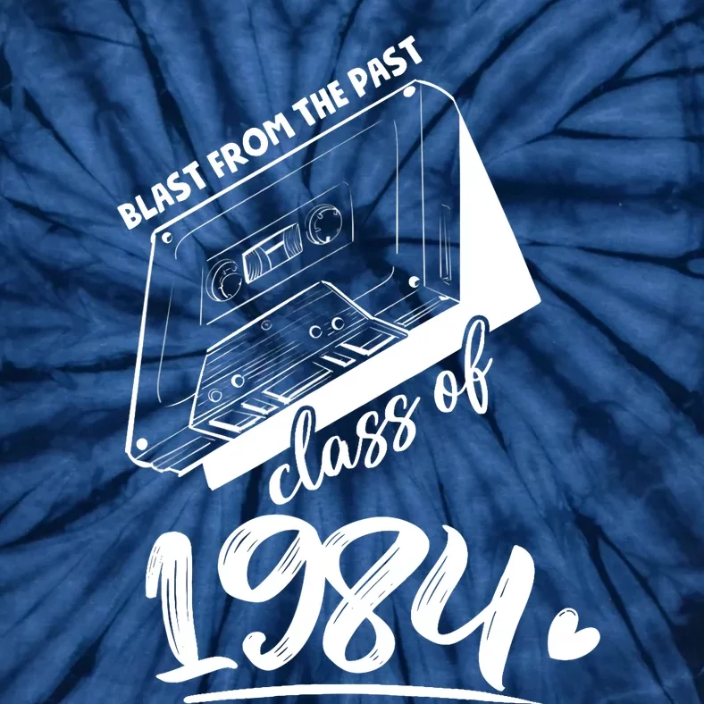 Reunion Class of 1984 School Graduation Blast From The Past Tie-Dye T-Shirt