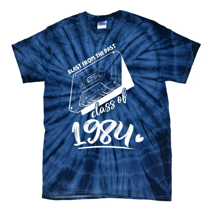 Reunion Class of 1984 School Graduation Blast From The Past Tie-Dye T-Shirt