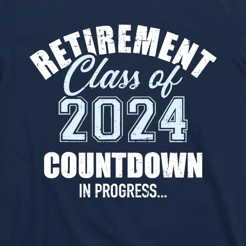 Retirement Class Of 2024 Countdown For Retired Coworker T-Shirt