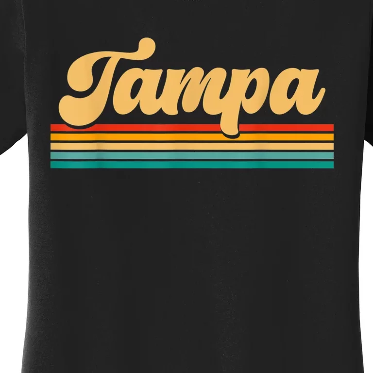 Retro City Of Tampa Florida Women's T-Shirt