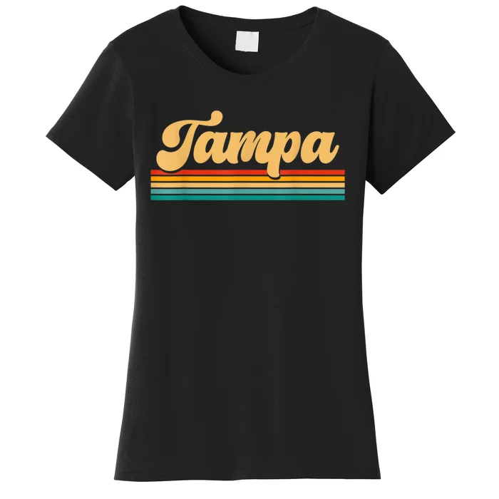 Retro City Of Tampa Florida Women's T-Shirt