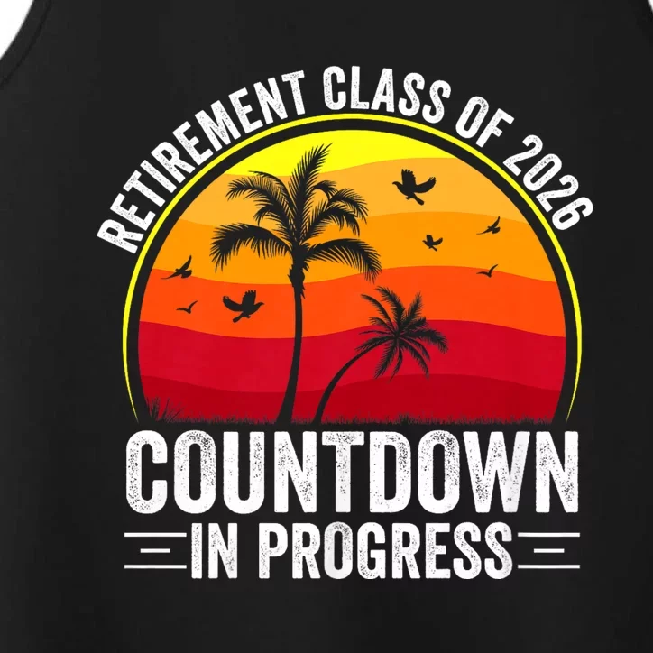 Retirement Class Of 2026 Countdown In Progress Teacher Performance Tank