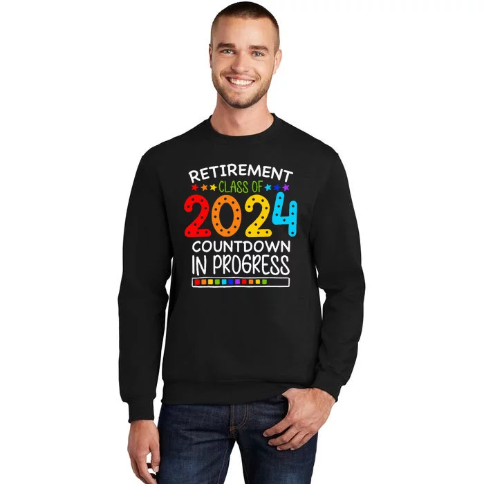 Retirement Class Of 2024 Teacher Countdown Sweatshirt