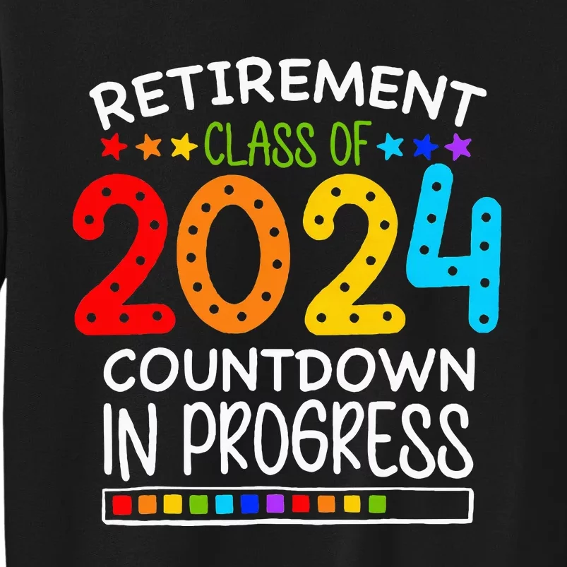 Retirement Class Of 2024 Teacher Countdown Sweatshirt