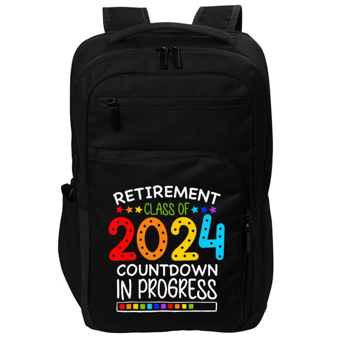 Retirement Class Of 2024 Teacher Countdown Impact Tech Backpack