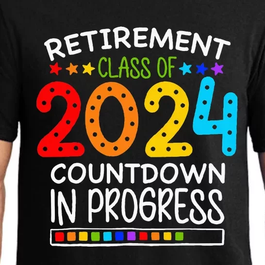 Retirement Class Of 2024 Teacher Countdown Pajama Set