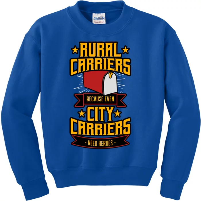 Rural Carriers Postal Worker Mail Delivery Mail Post Great Gift Kids Sweatshirt