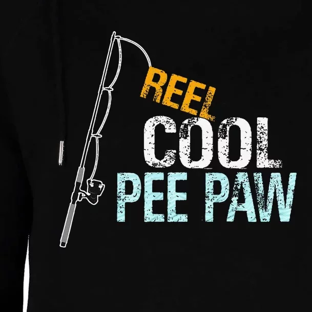 Reel Cool Pee Paw Special Grandpa Womens Funnel Neck Pullover Hood