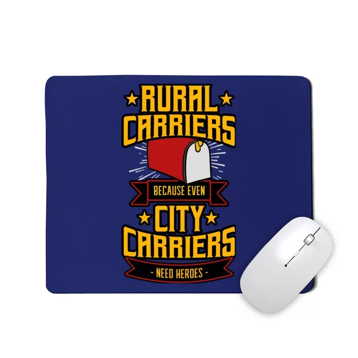 Rural Carriers Postal Worker Mail Delivery Mailman Postman Mousepad