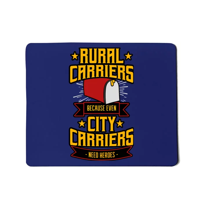 Rural Carriers Postal Worker Mail Delivery Mailman Postman Mousepad