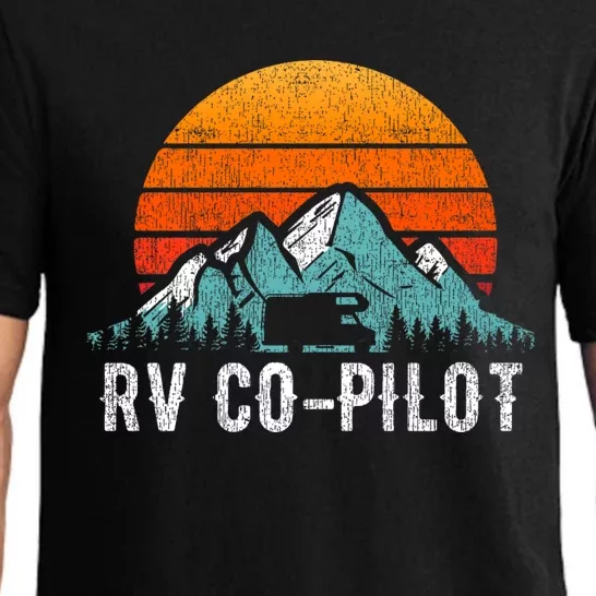 Rv Co Pilot Motorhome Travel Vacation Gift Pajama Set