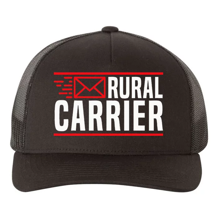 Rural Carrier Postal Worker Mailman Delivery Mail Escort Yupoong Adult 5-Panel Trucker Hat