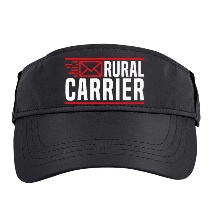 Rural Carrier Postal Worker Mailman Delivery Mail Escort Adult Drive Performance Visor