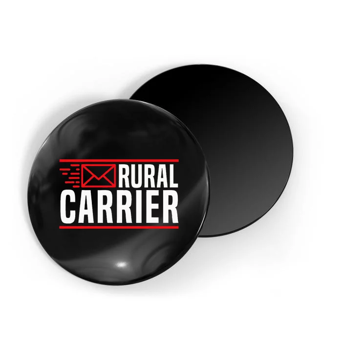 Rural Carrier Postal Worker Mailman Delivery Mail Escort Magnet