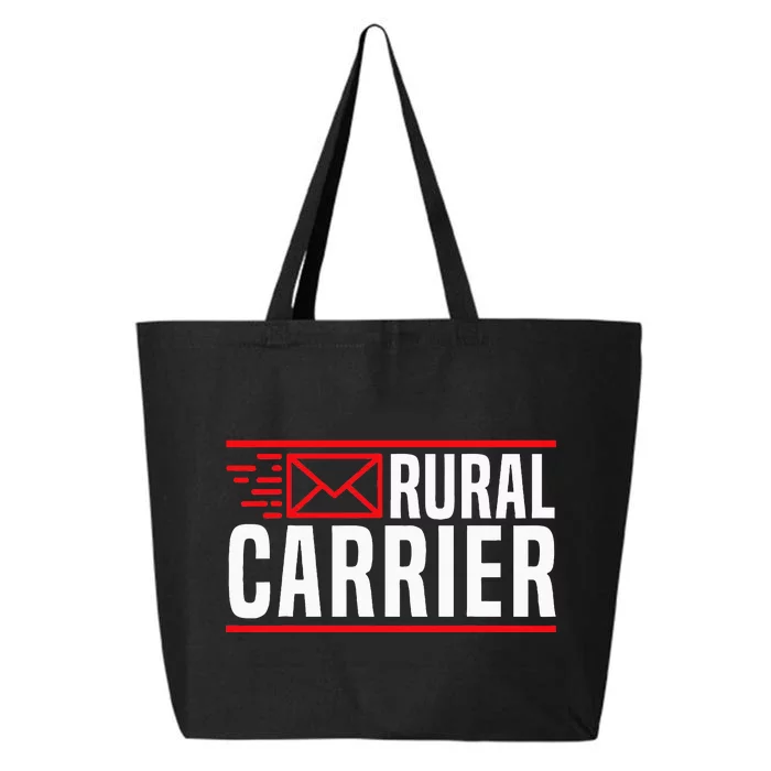 Rural Carrier Postal Worker Mailman Delivery Mail Escort 25L Jumbo Tote