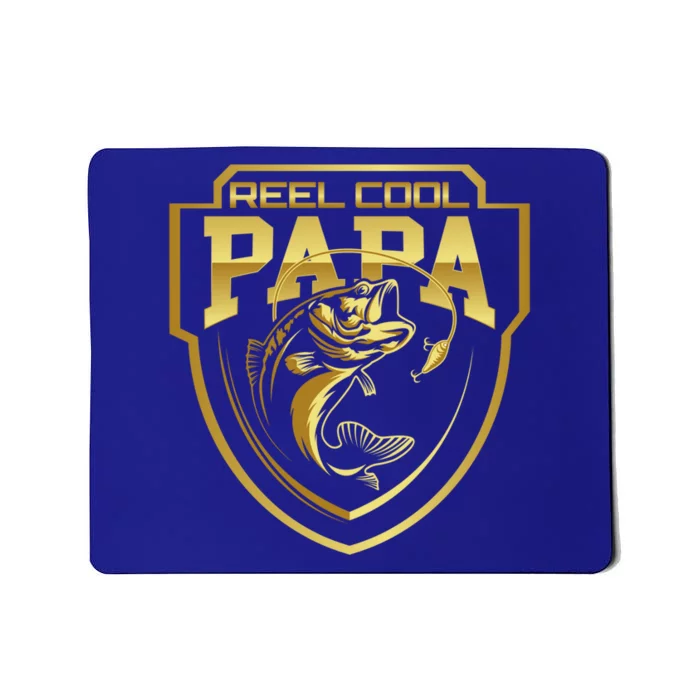 Reel Cool Papa Father Fatherhood Fathers Day Cool Gift Mousepad