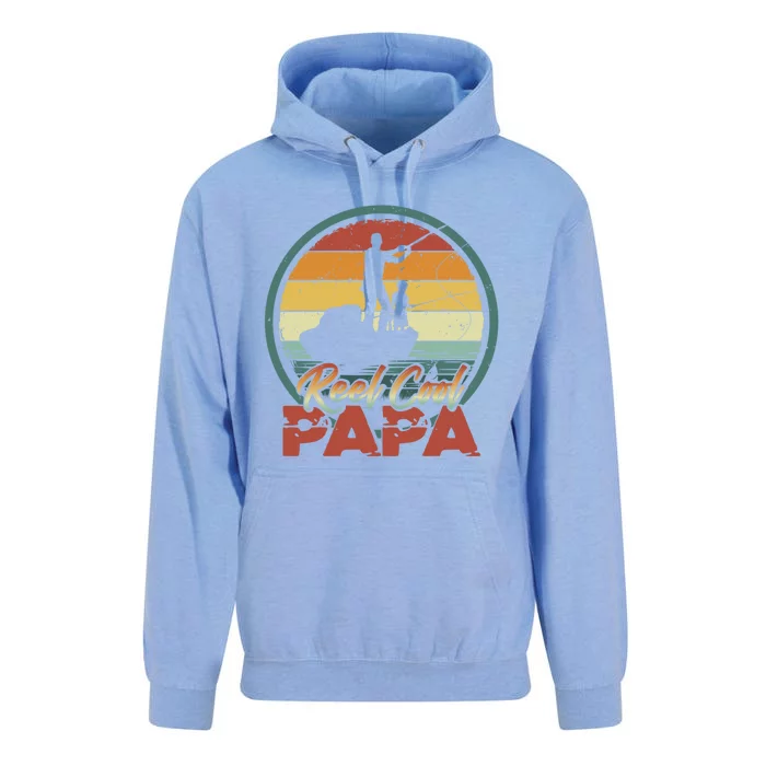 Reel Cool Papa Great Gift Cool Retro Vintage Fishing Family Cute Gift Unisex Surf Hoodie