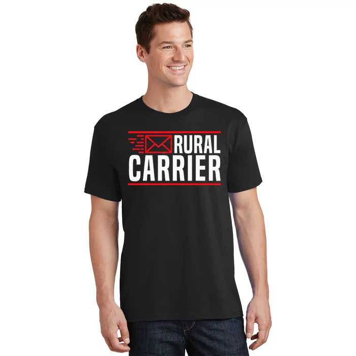 Rural Carrier Postal Worker Mailman Delivery Mail Escort T-Shirt