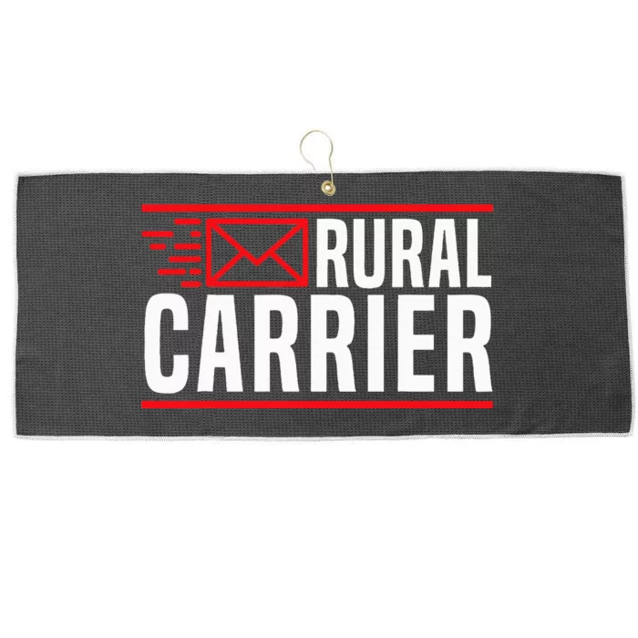 Rural Carrier Postal Worker Mailman Delivery Mail Escort Large Microfiber Waffle Golf Towel