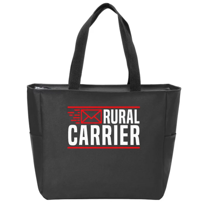 Rural Carrier Postal Worker Mailman Delivery Mail Escort Zip Tote Bag