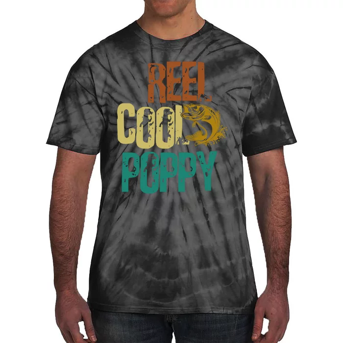 Reel Cool Poppy Vintage Fishing Tie-Dye T-Shirt