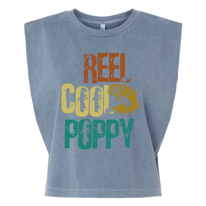 Reel Cool Poppy Vintage Fishing Garment-Dyed Women's Muscle Tee