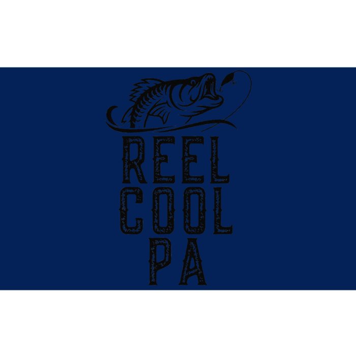 Reel Cool Pa Fishing Fisherman Funny Retro Bumper Sticker