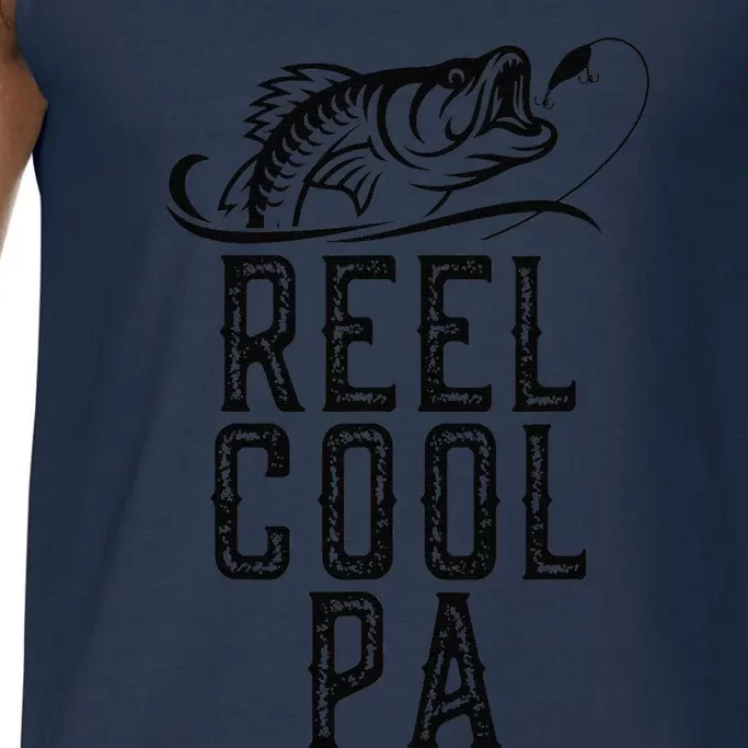 Reel Cool Pa Fishing Fisherman Funny Retro Comfort Colors® Tank Top