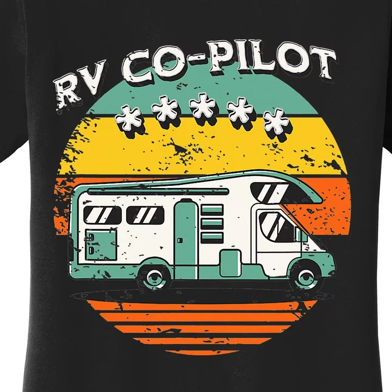 RV Co Pilot Motorhome Women's T-Shirt