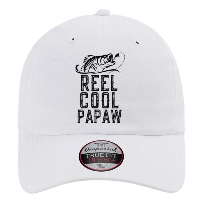 Reel Cool Papaw Fishing Fisherman Funny Retro The Original Performance Cap