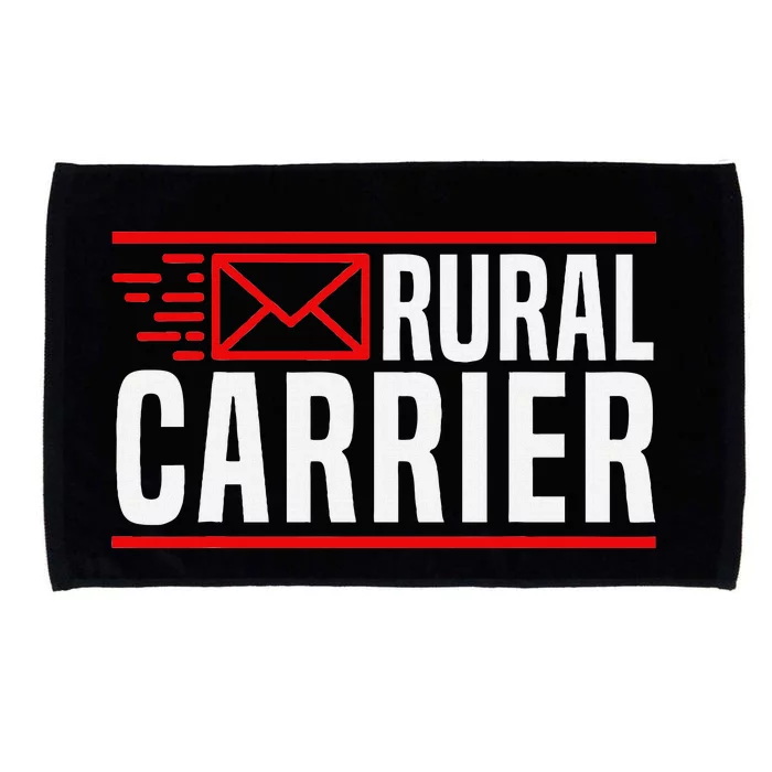 Rural Carrier Postal Worker Mailman Delivery Mail Escort Microfiber Hand Towel