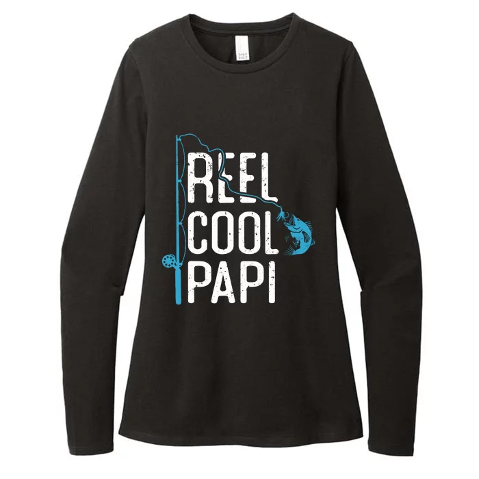 Reel Cool Papi Fishing Father’S Day Gift For Fisherman Papi Womens CVC Long Sleeve Shirt