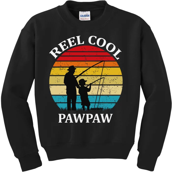 Reel Cool Paw Paw Kids Sweatshirt