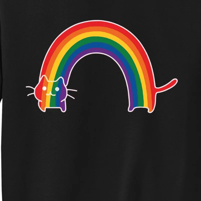 Rainbow Cat Pride Lgbtq Cat Lovers Sweatshirt