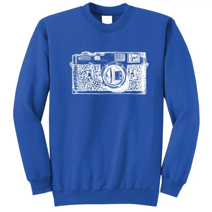 Retro Camera Photographer Gift Tall Sweatshirt